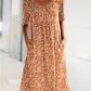 🎁 New Year Hot Sale🎁Casual Women Scoop Neck Floral Dress (with pockets)