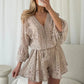 💝NEW HOT SALE💝Casual Short V-neck Lace Suit