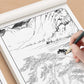🎨HOT SALE🖼️ Chinese Painting White Drawing Copying Album