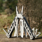 Foldable universal pliers for outdoor use
