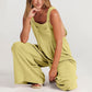 Plus Size Wide Leg Overalls Jumpsuit（Buy 2 Free Shipping）