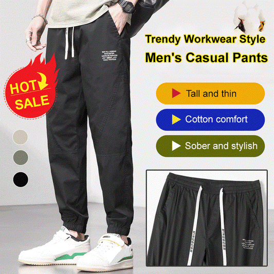 Men's Fashion Cargo Joggers with Pockets
