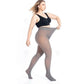 Flawless Legs Fake Translucent Warm Plush Lined Elastic Tights