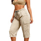 Elastic Fit Outdoor Cropped Trousers
