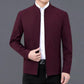 Men's Solid Color Business Jacket