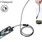 ✨ 3-IN-1 ENDOSCOPE - 2.0MP HD with 6 LED Lights, IP67 Waterproof, Compatible with Smartphones for Home Inspection and DIY Projects 📱🛠️