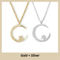 💕 50% discount 💕Bright Night: Moon Star Necklace✈️ free shipping