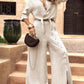 🎁2026 New Arrivals 60% OFF💥Women's Elegant Solid Color 2-Piece Set