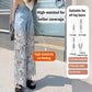 Exquisite handcrafted lace jeans