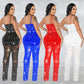 Women's Fashion Sequin Spaghetti Strap Jumpsuit