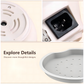 Great Gift - 1.2L Multifunctional Electric Pot Mini Ramen Cooker