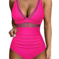 🌷 Meet Summer-50% OFF🏝️👙Mesh Tummy Control Swimsuit