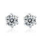 Moissanite Sparkle Ear Studs