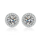 Moissanite Sparkle Ear Studs