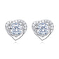 Moissanite Sparkle Ear Studs