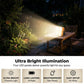 Portable Solar Work Light with 4 Lighting Modes