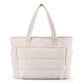 💜Hot Sale 50% OFF 👜Women's Waterproof Bubble Bag 20L Fluffy Tote Bag Quilted Laptop Shoulder Handbag