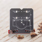 Hinge punch locator