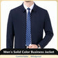 Men's Solid Color Business Jacket