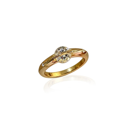 ❤️ Valentine's Day Gift 💎 Spinning Diamond Ring Symbolizing the Star of the Universe