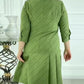 🔥2024 HOT SALE💃 Elegant Round Neck Print Dress