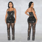 Women's Fashion Sequin Spaghetti Strap Jumpsuit