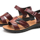 Comfortable Ultra Leather Platform Orthopedic Shoes - Leaves