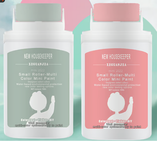 🔥Wall repair roller brush with wall repair paste