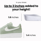 Scientific corrective leg insole, invisible height increase full size must have!