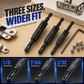 Self-Centering Hinge Drill Bit Set