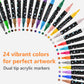 🎅Christmas Gift Idea 50% Off✨🌈Dual-Tip Glitter Marker Pen