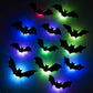 Halloween 3D Bat Decor Stickers Set