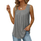🚀BUY 2 GET Free Shipping🔥2025 Women's Square Neck Sleeveless Vest T-Shirt