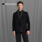 FREE SHIPPING🎁Men’s Stylish Notched Lapel Winter Tweed Jacket with White Duck Down Lining