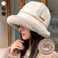 Best Gift for Her - Women's Fashion Coldproof Padded Faux Fur Trimmed Fisherman Hat