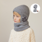 Winter Fleece Scarf Suit