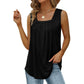 🚀BUY 2 GET Free Shipping🔥2025 Women's Square Neck Sleeveless Vest T-Shirt