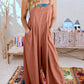 Plus Size Wide Leg Overalls Jumpsuit（Buy 2 Free Shipping）