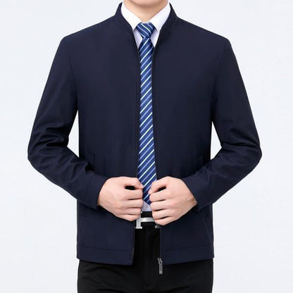 Men's Solid Color Business Jacket