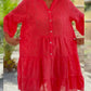 Hollow out loose dress