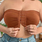 🏆LAST DAY BUY 1 GET 1 FREE✨️Plus Size Strapless Front Buckle Breathable Bra