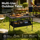 🎉New arrival 50% OFF!🏕️Carbon Steel Folding Camping Table｜Quick Setup Portable Outdoor Picnic Table ✨