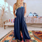 Plus Size Wide Leg Overalls Jumpsuit（Buy 2 Free Shipping）