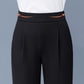 Loose Casual High Waist Straight Leg Pants for Women