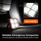 Portable Solar Work Light with 4 Lighting Modes