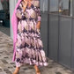 Plus Size Ruffles Boho Beach Tunic Dresses