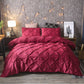 💗LAST DAY SALE 50% OFF⚡Bedsure Soft  Pintuck Comforter Set