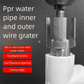 1/2'' and 3/4'' Water pipe internal and external integrated threader
