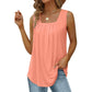 🚀BUY 2 GET Free Shipping🔥2025 Women's Square Neck Sleeveless Vest T-Shirt