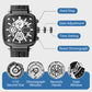 ⚡Hot Sale 50% Off⚡Multi Functional Waterproof Quartz Men's Square Watch Silicone Tape